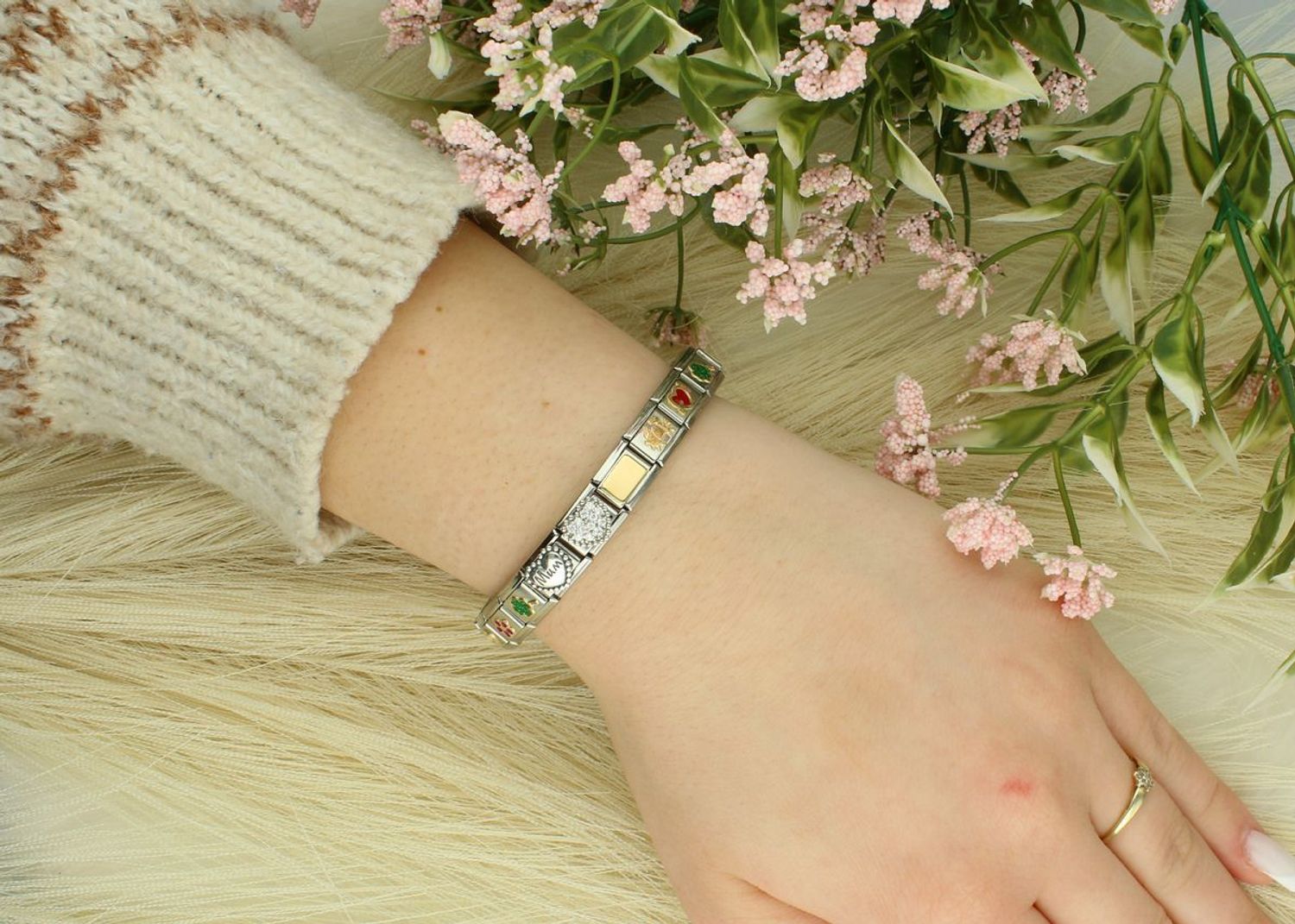 Nomination - Link 18K zawieszka złoto 'Płytka' 030121 01 biżuteria nomination nomination zawieszki nomination baza.jpg